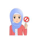 I LOVE HIJAB（個別スタンプ：26）