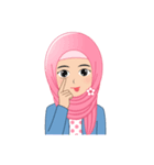 I LOVE HIJAB（個別スタンプ：27）