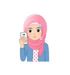 I LOVE HIJAB（個別スタンプ：35）