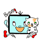 テレビマンーX（個別スタンプ：28）
