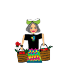 Vivian Fashion in Farm（個別スタンプ：22）