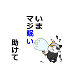 この俺だよ？ 職人 ネコ スタンプ ねこ 猫（個別スタンプ：16）