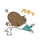 自分大好きガールと愛犬モモ（個別スタンプ：26）