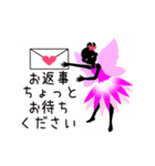 妖精とお花の大人可愛いスタンプ（個別スタンプ：14）