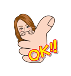 lets go sawako（個別スタンプ：10）