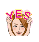 lets go sawako（個別スタンプ：20）