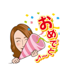 lets go sawako（個別スタンプ：38）