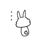うさぎだからね。（個別スタンプ：10）