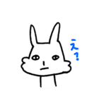 うさぎだからね。（個別スタンプ：16）