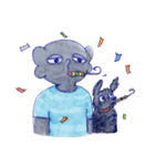 Dogman ＆ His Dog（個別スタンプ：1）