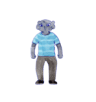 Dogman ＆ His Dog（個別スタンプ：35）