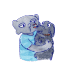 Dogman ＆ His Dog（個別スタンプ：37）