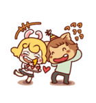 Rappi ＆ Pori "day by day"（個別スタンプ：25）