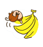 ぴょこっとベビモンキー（個別スタンプ：5）