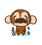 ぴょこっとベビモンキー（個別スタンプ：13）