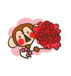 ぴょこっとベビモンキー（個別スタンプ：20）