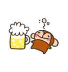 ぴょこっとベビモンキー（個別スタンプ：25）