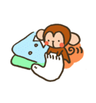 ぴょこっとベビモンキー（個別スタンプ：30）