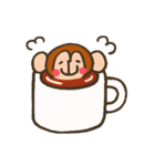 ぴょこっとベビモンキー（個別スタンプ：33）