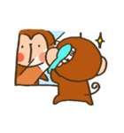 ぴょこっとベビモンキー（個別スタンプ：34）