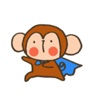 ぴょこっとベビモンキー（個別スタンプ：35）