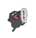 ぶー♂めがね黒猫③（個別スタンプ：27）