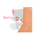 Witty Kitty（個別スタンプ：7）