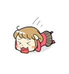 ひつじ女子（個別スタンプ：3）