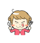 ひつじ女子（個別スタンプ：13）