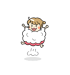 ひつじ女子（個別スタンプ：24）