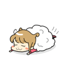 ひつじ女子（個別スタンプ：26）