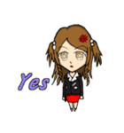 擬人花～Flower～（個別スタンプ：5）