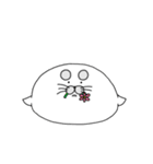 まるまゆあざらし（個別スタンプ：28）