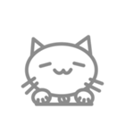 白にゃん太（個別スタンプ：28）