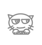 白にゃん太（個別スタンプ：33）
