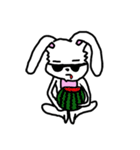 折れ折れウサギ（個別スタンプ：26）