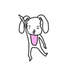折れ折れウサギ（個別スタンプ：29）