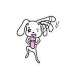 折れ折れウサギ（個別スタンプ：31）
