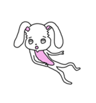 折れ折れウサギ（個別スタンプ：37）