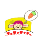 ふわふわお耳のうさたん（個別スタンプ：5）