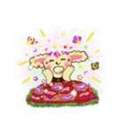 ふわふわお耳のうさたん（個別スタンプ：11）
