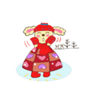 ふわふわお耳のうさたん（個別スタンプ：17）