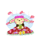 ふわふわお耳のうさたん（個別スタンプ：34）