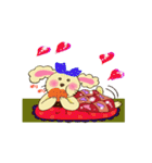 ふわふわお耳のうさたん（個別スタンプ：35）