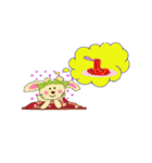 ふわふわお耳のうさたん（個別スタンプ：36）