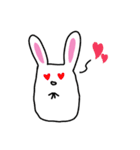 ぽちゃうさぎの生活（個別スタンプ：8）