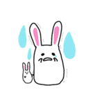 ぽちゃうさぎの生活（個別スタンプ：11）