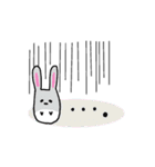ぽちゃうさぎの生活（個別スタンプ：12）