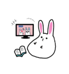 ぽちゃうさぎの生活（個別スタンプ：31）