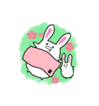 ぽちゃうさぎの生活（個別スタンプ：33）